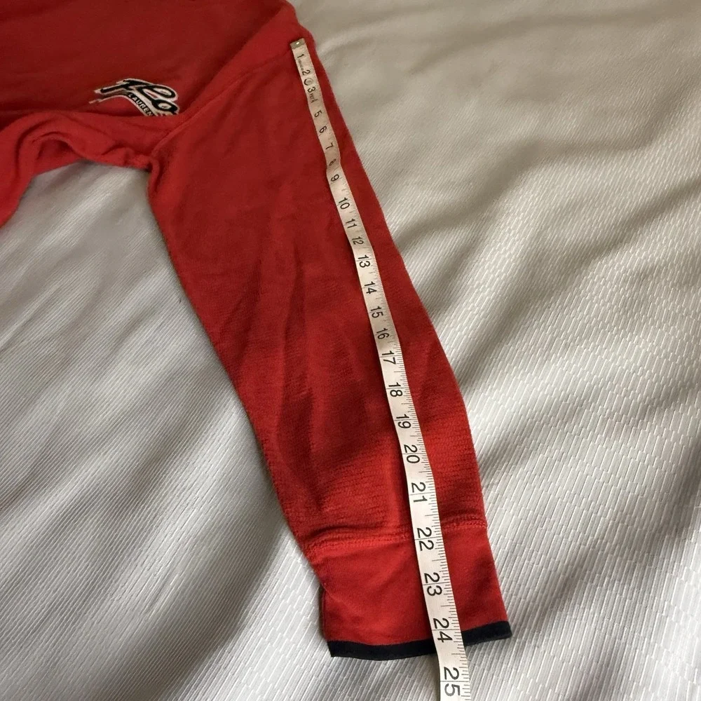 Polo Ralph Lauren Red Long Sleeve Thermal Sleepwear Top Mens XL Logo